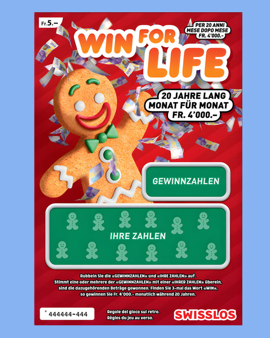 Swisslos - Win for Life Los