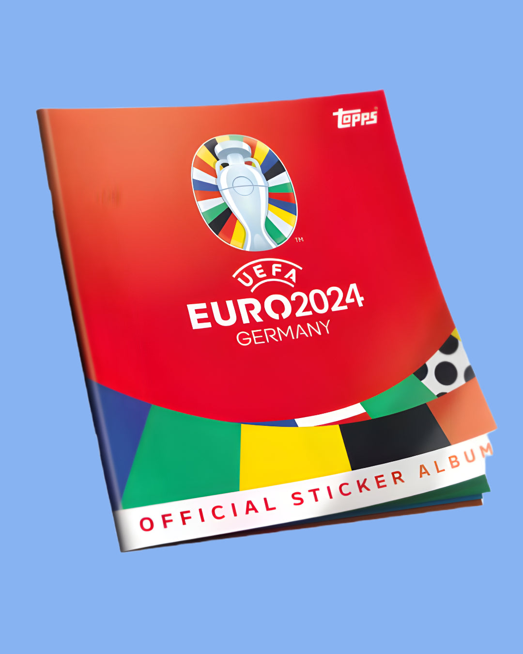 Topps - EM-2024 Sticker Album (88 Seiten)