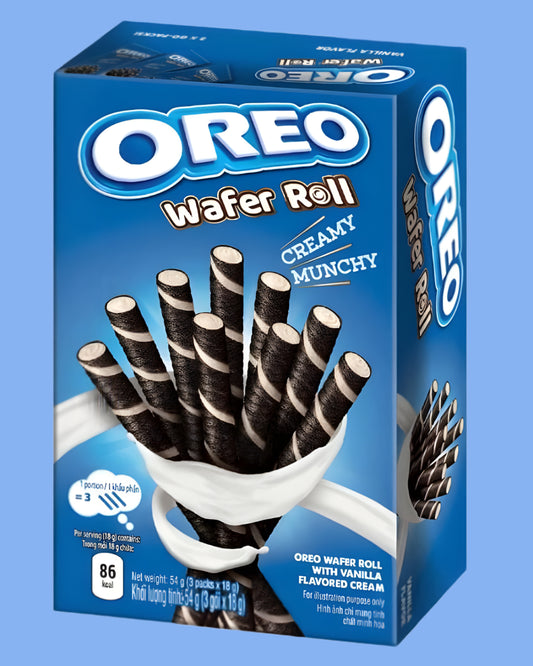 Oreo Vanilla Wafer Roll 54g