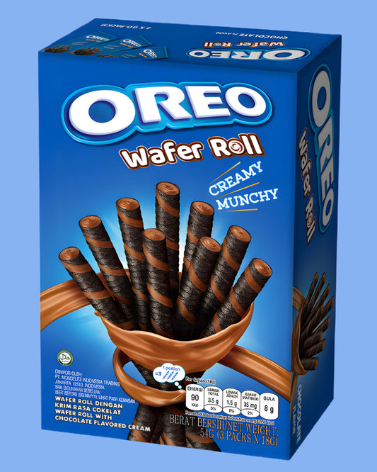 Oreo Chocolate Wafer Roll 54g