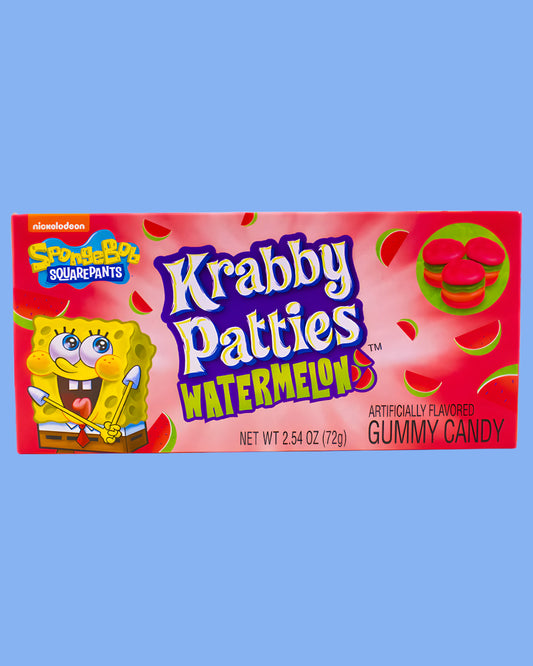 Spongebob Krabby Patties Watermelon Theater Box 72g