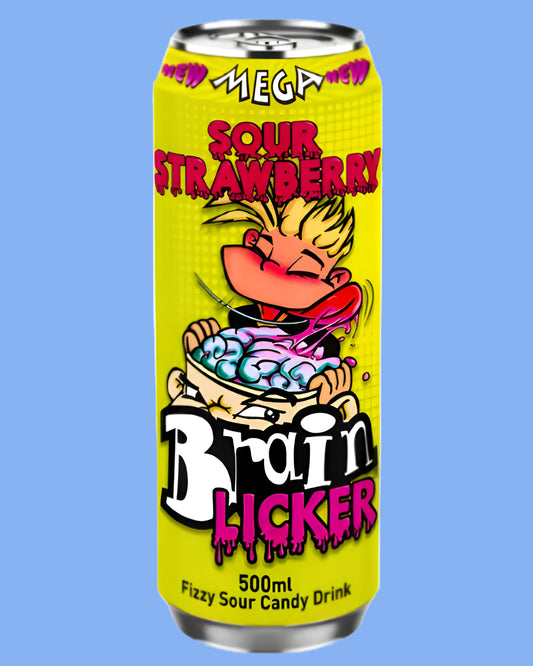 Brain Licker Sour Strawberry 500ml