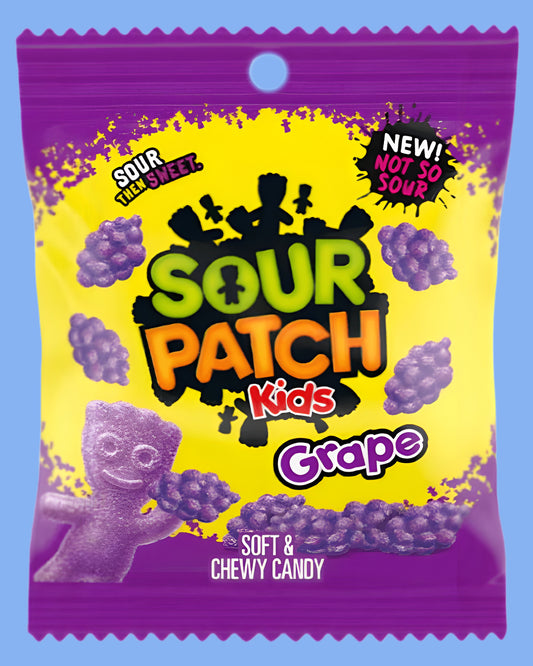 Sour Patch Peg Kids Grape 102g